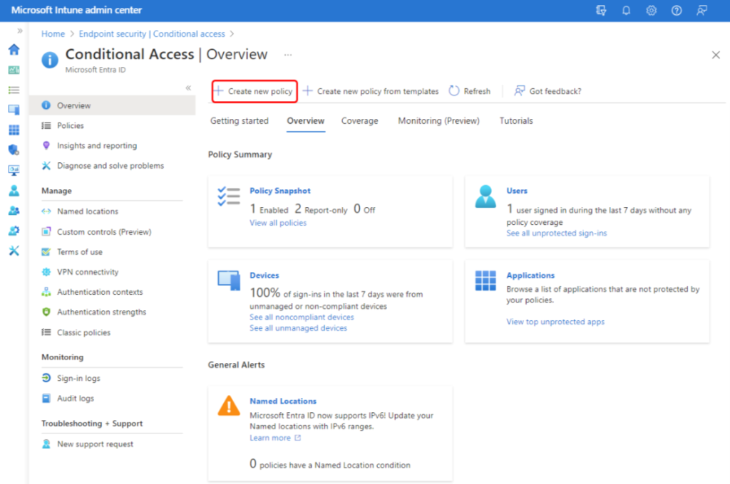 How to Create a Conditional Access Policy in Microsoft Intune — and Why Partnering with an MSP in Canada Makes It Easier 1 Screenshot 2025 10 27 173921